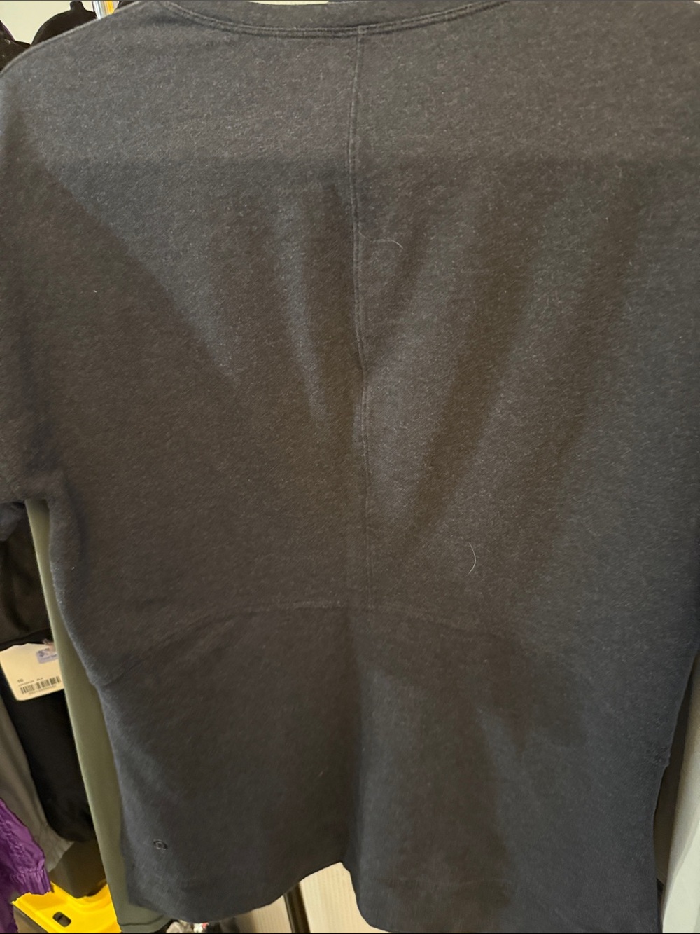lululemon women’s oversized short sleeve sweatshirt sz 10